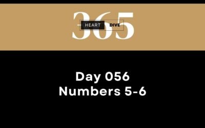 Day 056 Numbers 5-6
