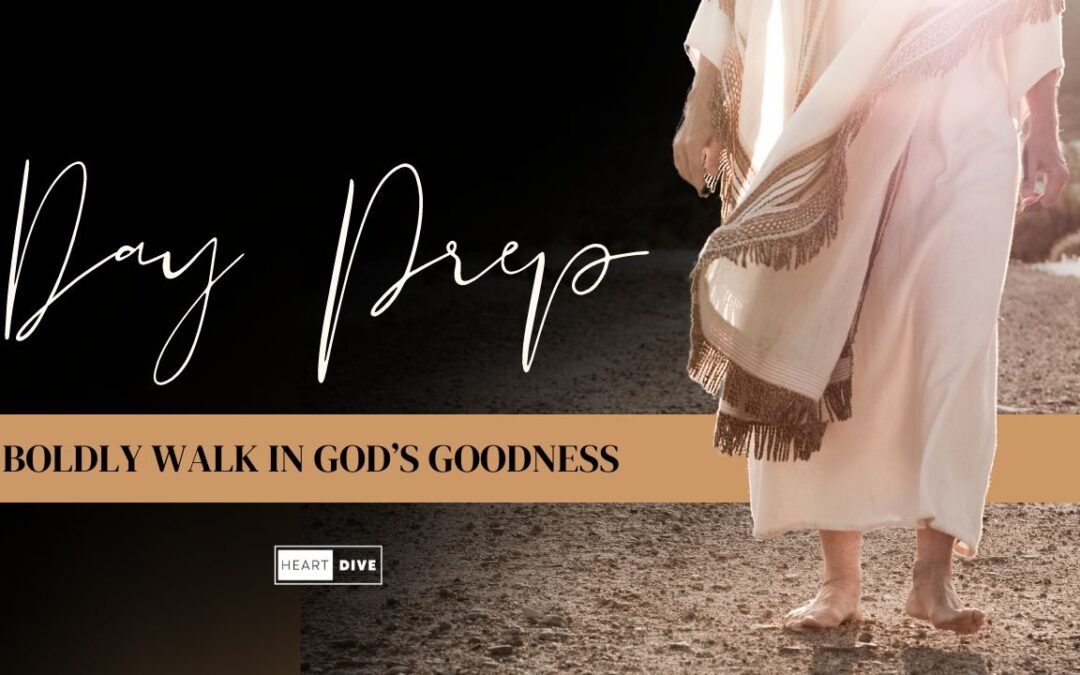 BOLDLY Walking in God’s Goodness - Heart Dive Ministry _ Graphics of jesus walking for the 2024 easter reading plan devotional walking from the old testament to the new testament (3)