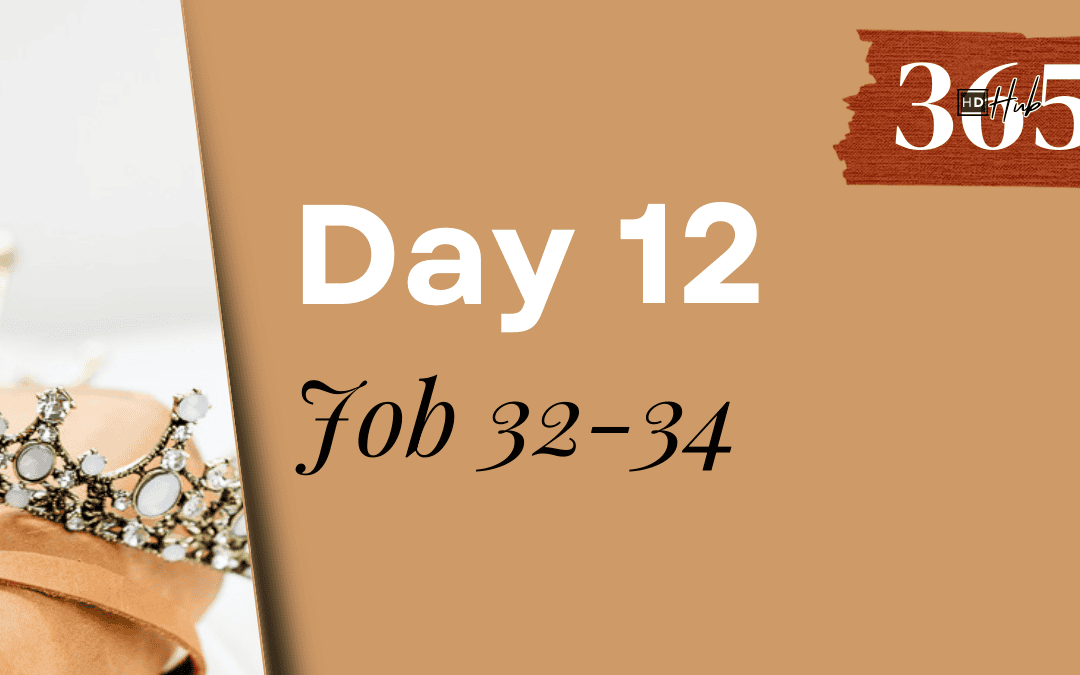 Day 012 Job 32-34