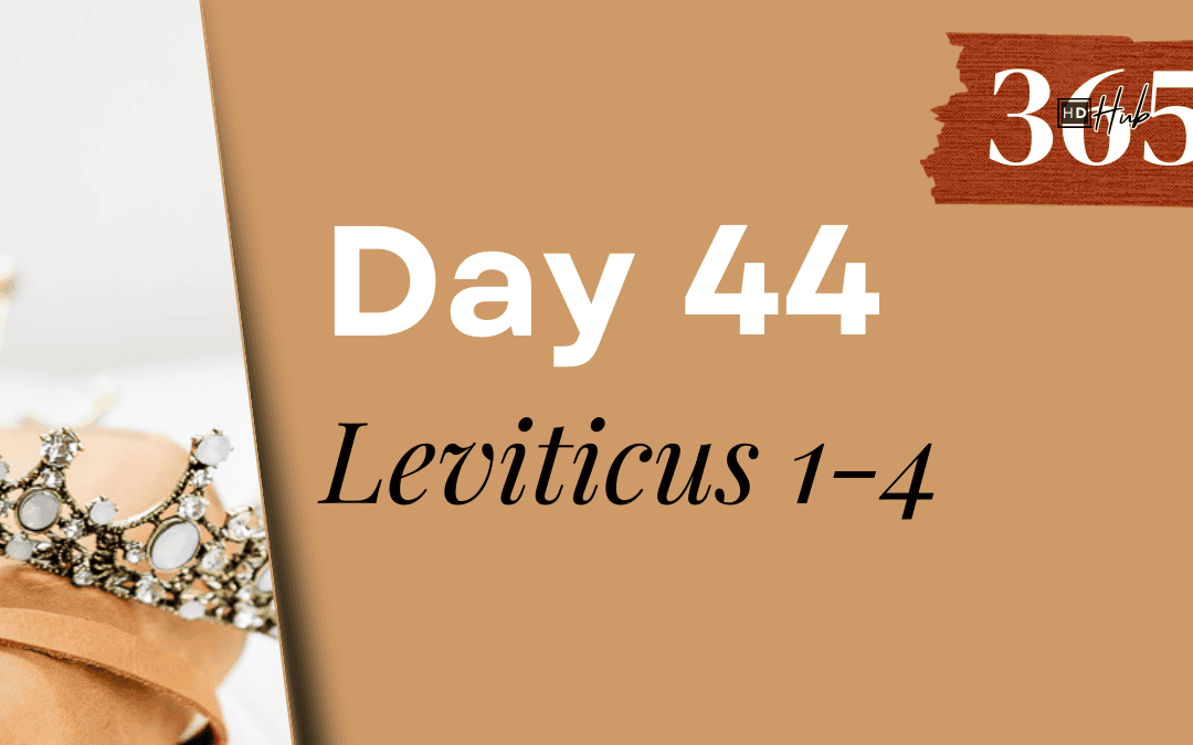Day 044 Leviticus 1-4