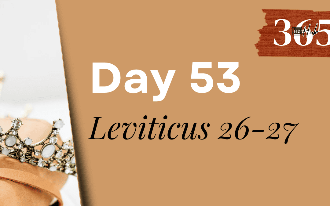 Day 053 Leviticus 26-27