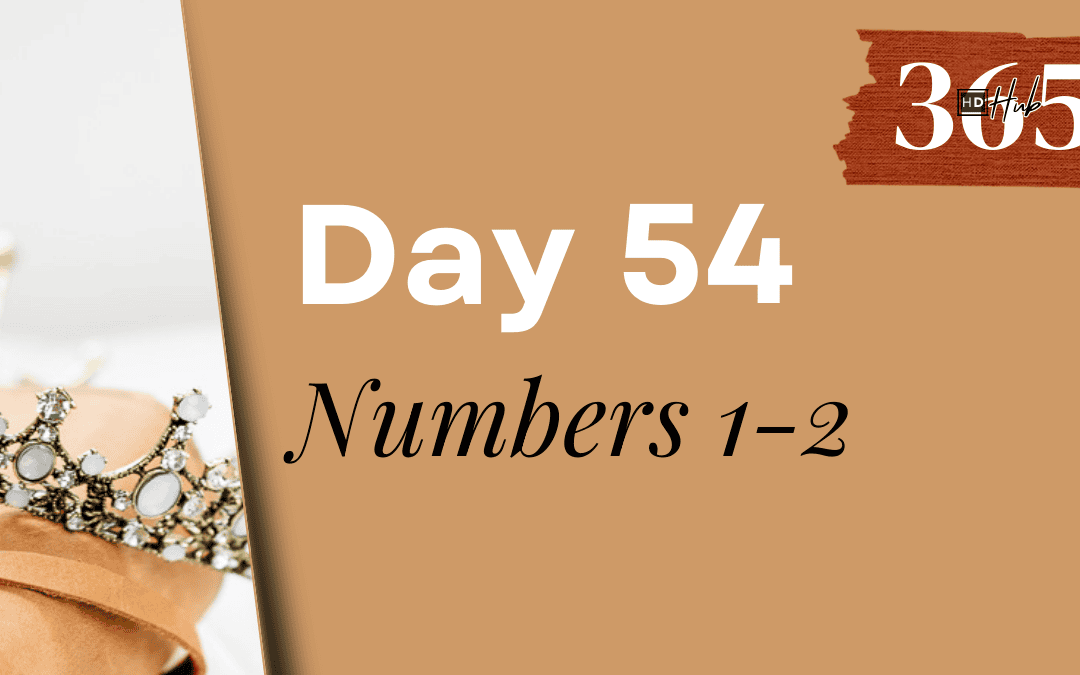 Day 054 Numbers 1-2