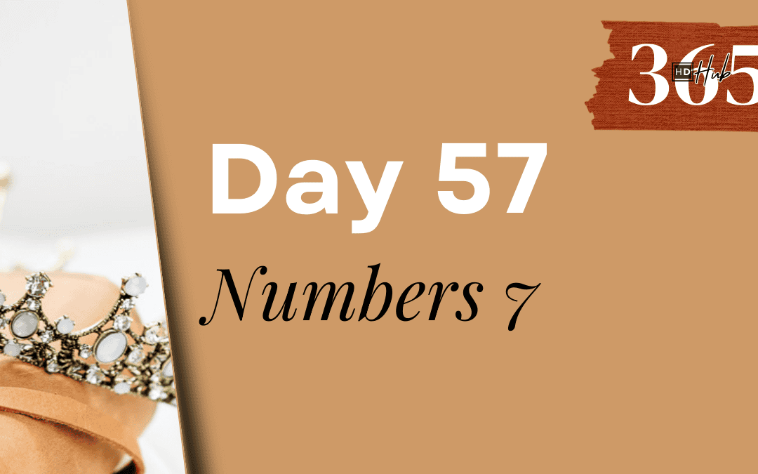 Day 057 Numbers 7