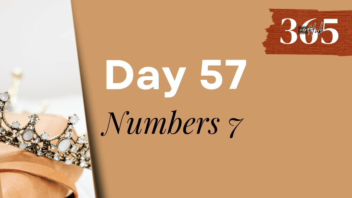 Day 057 Numbers 7