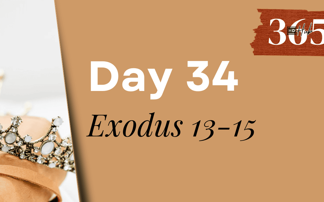 Day 034 Exodus 13-15